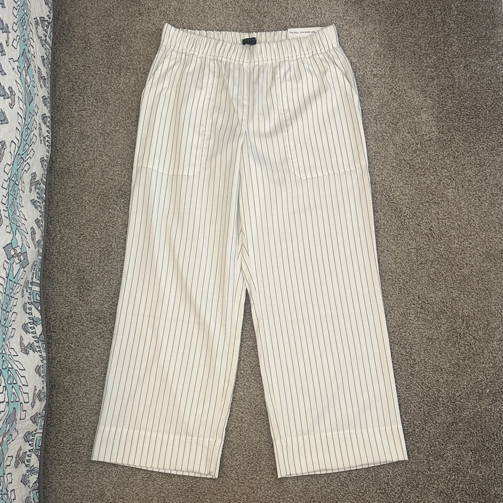 Ann Taylor Factory Pull On Wide Leg Pants